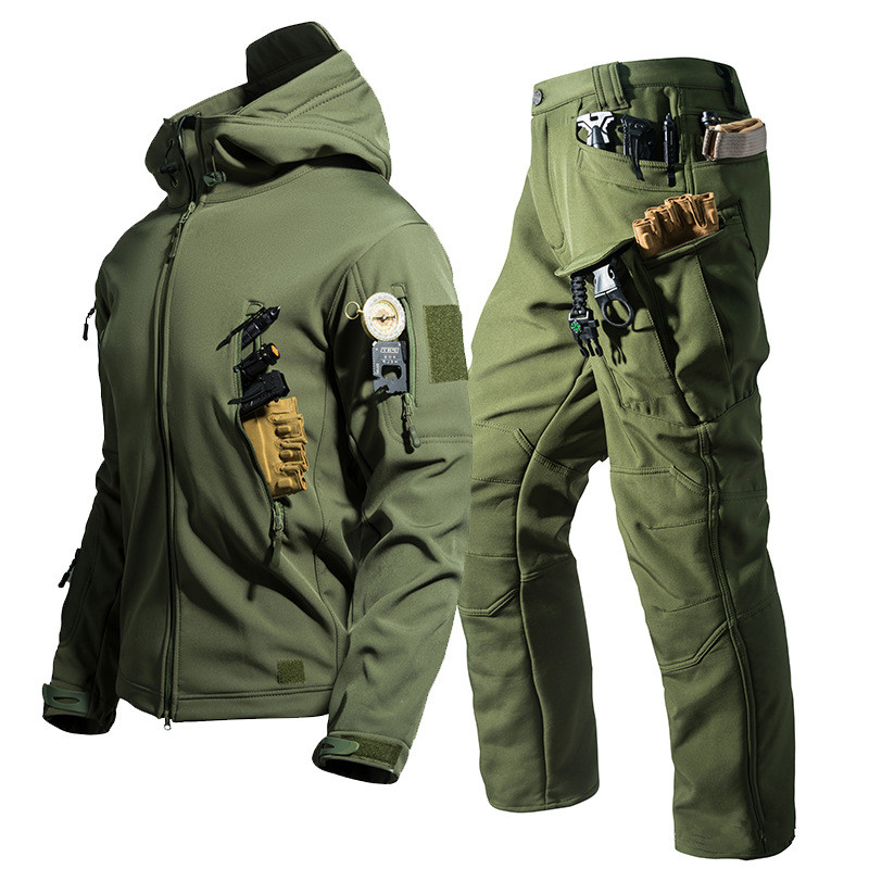 New Soft Shell Tactical Jacket - đánh giá và giá Hunting Outdoors