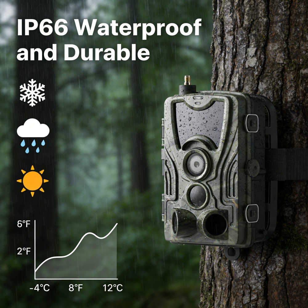 4G 4K 120MP Live Video 5000mAh - đánh giá và giá Outdoor Hunting Video Camera