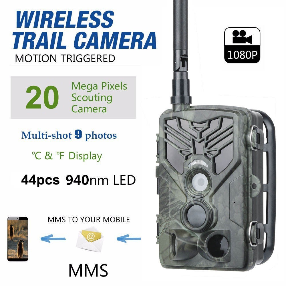 SuntekCam HC-810LTE 20MP Trail - đánh giá và giá Outdoor Hunting Camera Wireless