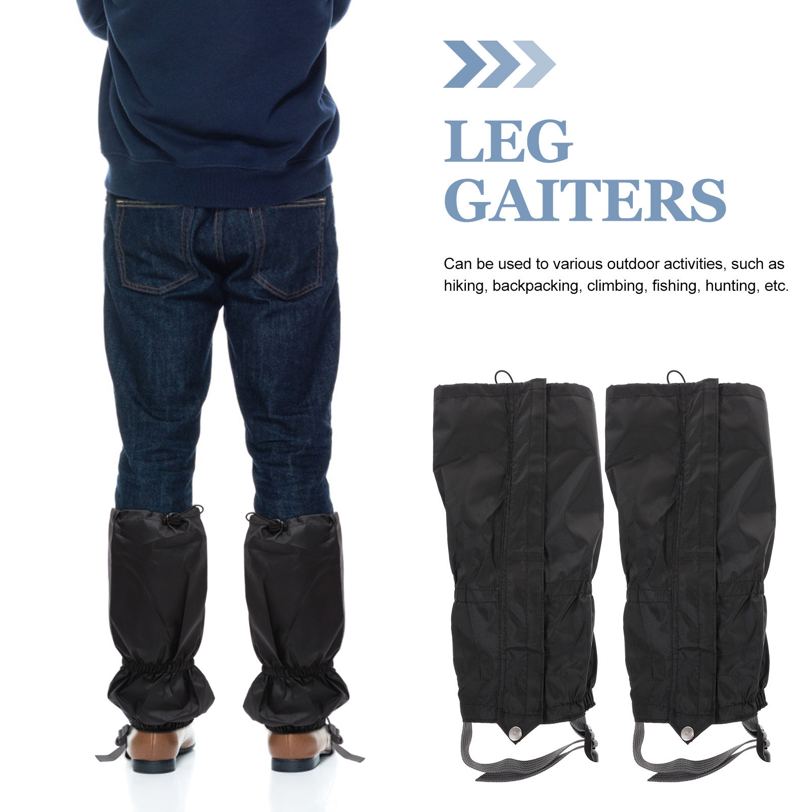 2Pcs Rugged Outdoor Leg Gaiter - đánh giá và giá Hunting Fishing Outdoor