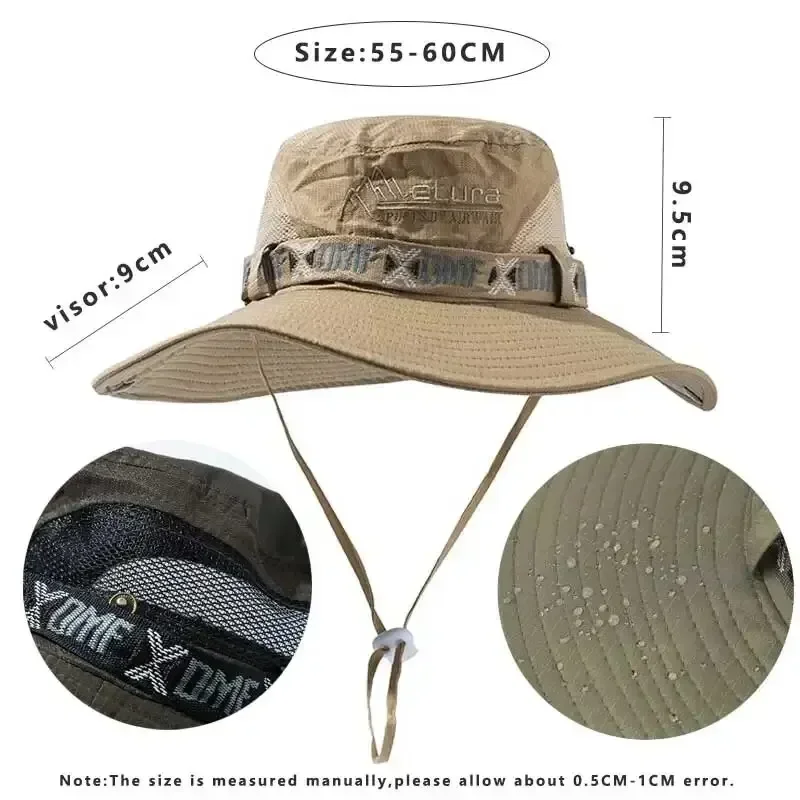 Summer Men Bucket Hat Outdoor  - đánh giá và giá Mens Outdoor Hunting Hats