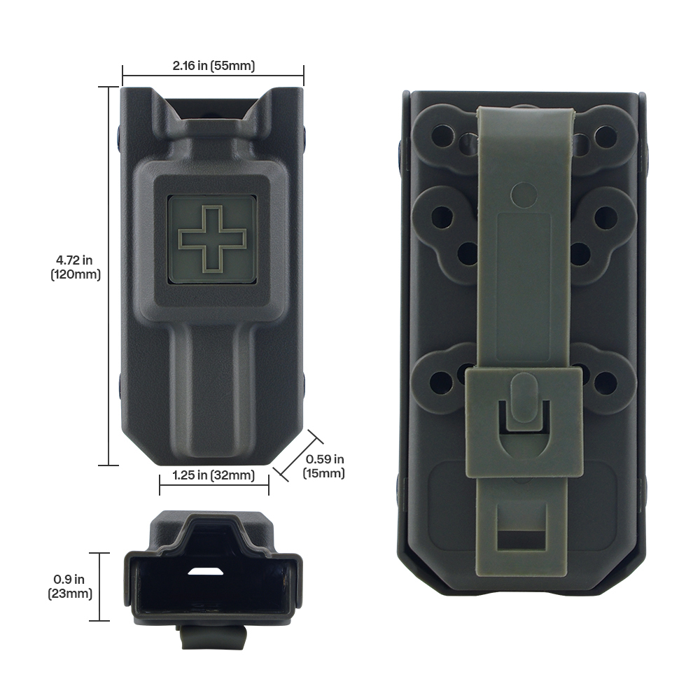 Tactical Tourniquet Storage Bo - đánh giá và giá Field Dressing Kit
